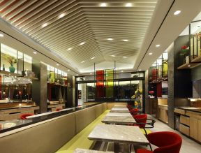 茶餐厅卡座沙发 茶餐厅店面设计 茶餐厅店面装修