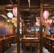 个性烧烤店门面装修设计实景图