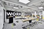 办公家具展厅室内装潢设计图片