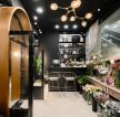 时尚花店店面空间设计装修图片