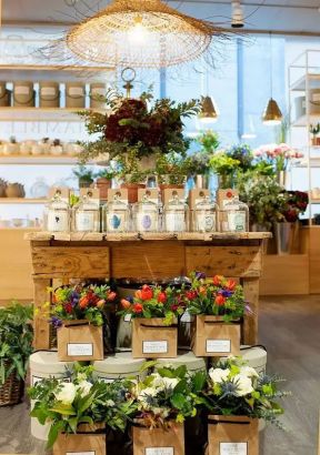 2023鲜花店装修设计效果图片