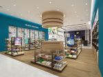 药店店面灯光设计装修效果图