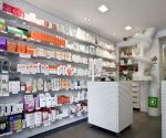 小型药店店面装修设计效果图