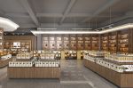 大型中药店装修设计效果图片