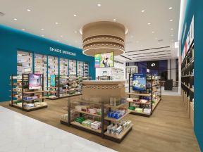 药店店面灯光设计装修效果图