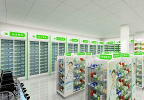 2023连锁药店装修布局图片