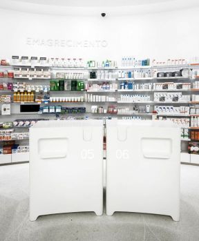 简约风格药店装修设计图欣赏