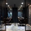 理发店vip区隔断装修设计实景图