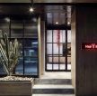 小型理发店门头装修设计图2023