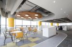 办公室休闲区桌椅装潢设计效果图