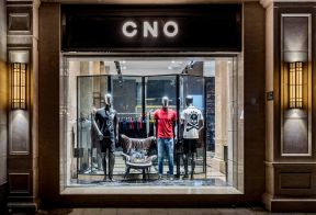 服装店门头装饰图 服装店门头效果图