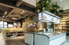 小型生活超市装修设计图赏析