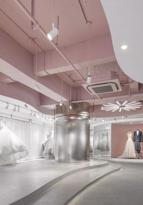 婚纱摄影店装修效果图 婚纱摄影店面装修