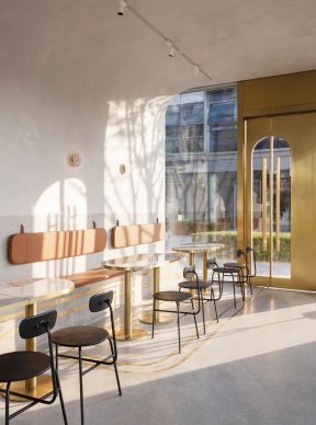 奶茶店设计装修图 奶茶店内装修图 奶茶店内装修设计