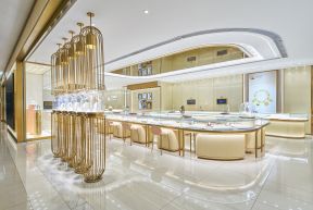 珠宝店隔断装修设计效果图片