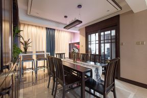 新中式风格餐厅装修 新中式风格餐厅图片