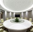 办公室装修圆桌会议室设计图