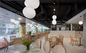 杭州茶餐厅装修设计 杭州茶餐厅装修设计图片