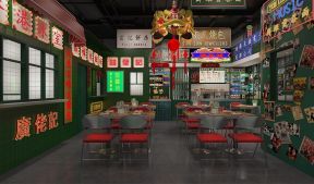 杭州茶餐厅装修设计 杭州茶餐厅装修设计图片