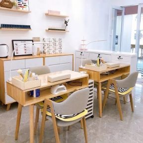 杭州美甲店装修设计 杭州美甲店装修设计图片