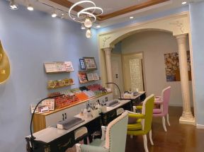 杭州美甲店装修设计 杭州美甲店装修设计图片
