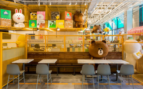 杭州奶茶店效果图  杭州奶茶店装修
