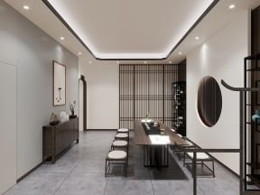 杭州230平茶叶店装修案例效果图 杭州230平茶叶店装修设计