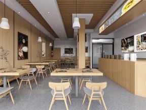 杭州130平早餐店装修设计 杭州130平早餐店装修设计图片