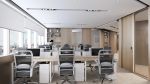 贵阳办公室办公桌椅装修效果图