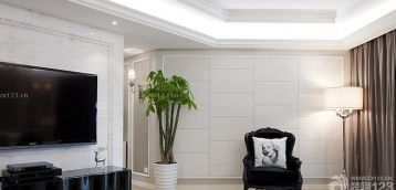 150平米现代欧式混搭风格装修效果图片