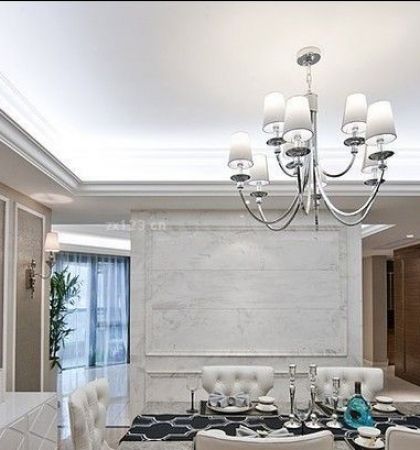 现代欧式设计风格吊灯装修效果图片
