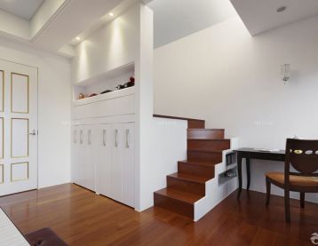 现代风格楼梯间装修设计图片