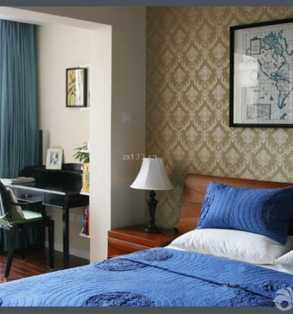 主卧室阳台书桌装修效果图片大全