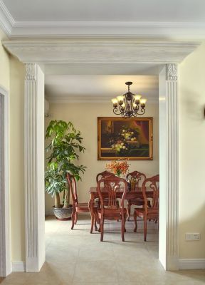 欧式复古风格 门框装饰装修效果图片