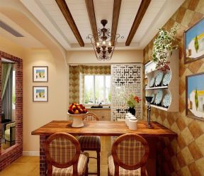 现代厨房隔断图片  中式门框装修效果图