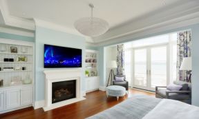 主卧室阳台装修效果图 阳台门框大全