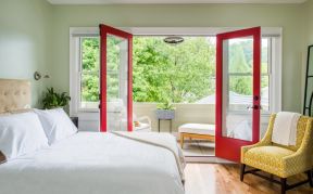 简约阳台门设计