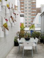 小阳台植物墙装修设计图