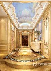 万科五龙山法式风格400平别墅装修