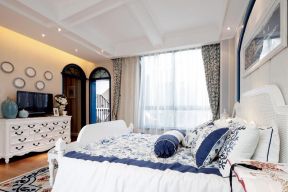 2020地中海卧室家居装饰效果图 2020地中海卧室风格装修图片