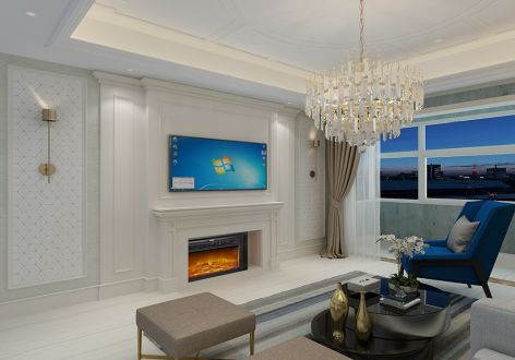 热电家园140平米现代奢华