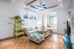 2020地中海客厅沙发摆放效果图 2020地中海客厅设计 