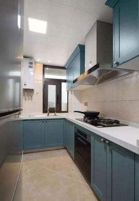  地中海厨房装修效果图欣赏 地中海厨房效果 2020地中海厨房装修图