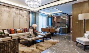 2020新中式风格客厅图片 中式风格客厅装饰图 