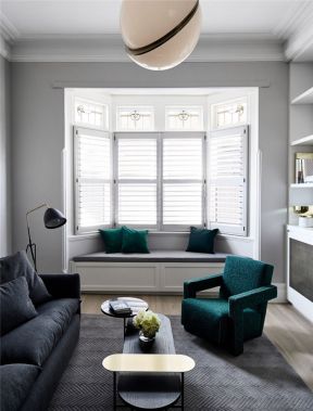 现代飘窗设计 现代飘窗装修设计效果图片 