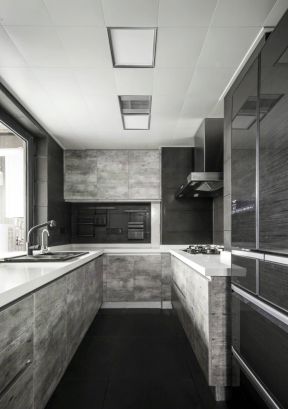 现代简约风格厨房效果图 现代简约风格厨房