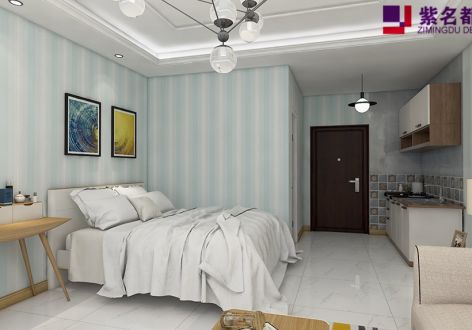 42平米小户型北欧风格装修设计效果图