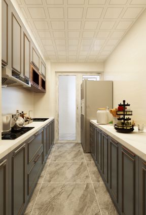 欧式风格厨房装修图片 欧式风格厨房装修图 