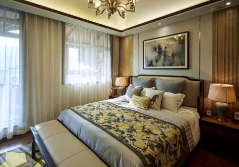 名人府180平米中式风格别墅装修案例