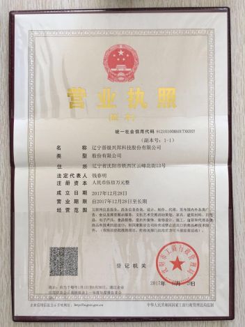 辽宁晋级兴邦科技股份有限公司